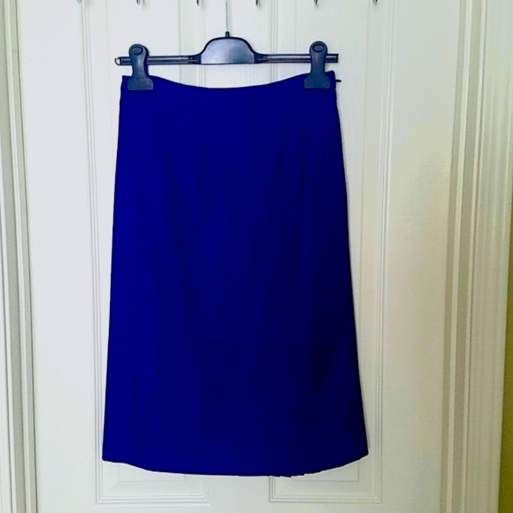 TSE Tropical Wool Tailored Skirt